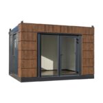 Wohnmodul 4×3 m – Modernes Design mit Holzoptik-Finish – Bild 3