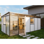 Isolierter Gartenschuppen 6×3 m – Modular, langlebig & montagefertig