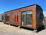 Bewohnbarer modularer Container – Vollausgestattete 8×3 m Einheit mit Schlafzimmer, Bad & Küche – Bild 3
