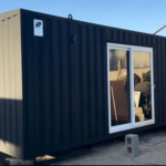 Bewohnbarer Container – Vintage-Chalet – 18 m² mit Schlafzimmer und Bad