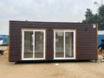 Bewohnbarer Container – Modulare Hütte 18 m² mit 1 Schlafzimmer & Vollbad – Bild 3