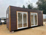 Bewohnbarer Container – Modulare Hütte 18 m² mit 1 Schlafzimmer & Vollbad