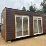 Bewohnbarer Container – Modulare Hütte 18 m² mit 1 Schlafzimmer & Vollbad