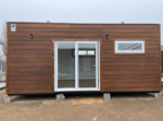 Fertighütte 6×3 m | 1 Schlafzimmer + voll ausgestattetes Bad