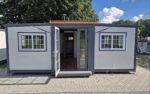 Luxuriöses bewohnbares Containerhaus 6×6 m – 2 Schlafzimmer – Montagefertig