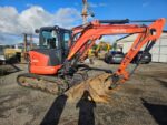 Minibagger Kubota KX71-3 – 2012 – 2,5T – 2 534 h – 3 Löffel – Gebraucht