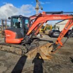 Minibagger Kubota KX71-3 – 2012 – 2,5T – 2 534 h – 3 Löffel – Gebraucht
