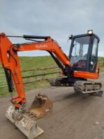 Minibagger Kubota KX71-3 – 2012 – 2,5T – 2 534 h – 3 Löffel – Gebraucht – Bild 8
