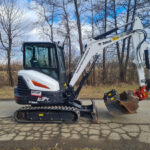 Gebrauchter Minibagger Bobcat E34 – 2019 – 340 h – 3,48 t – Kubota-Motor 18,2 kW