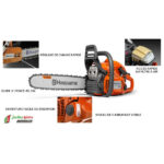 Benzin-Kettensäge 445 II 45 cm HUSQVARNA